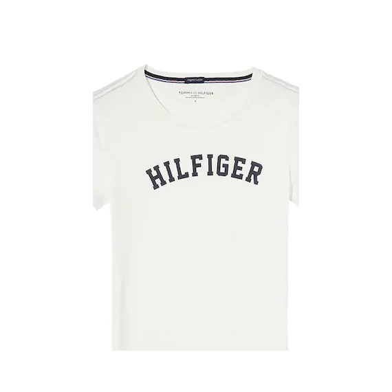 Zenan futbolka Tommy Hilfiger, Reňk: Ak, Ölçeg: XS, 6 image