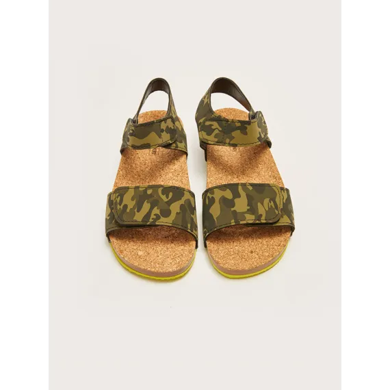 Oglan çagalar üçin sandal LC Waikiki, Reňk: Haki, Ölçeg: 32, 6 image