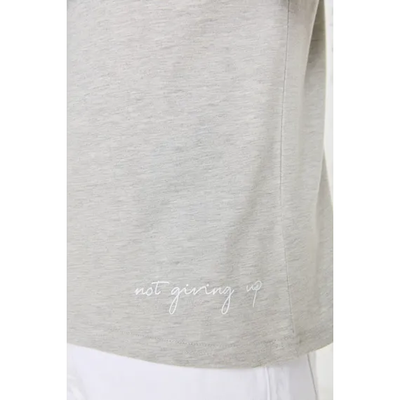 Erkekler üçin futbolka TRENDYOL MAN, Reňk: Çal, Ölçeg: 2XL, 3 image