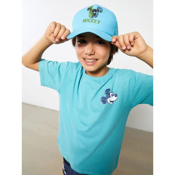 Футболка LC Waikiki, Цвет: Голубой, Размер: 5-6 лет, изображение 2