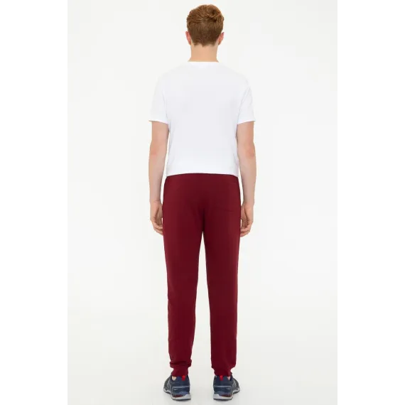 Спортивные штаны US POLO ASSN U.S. POLO ASSN. US POLO ASSN, Цвет: Бордовый, Размер: M, изображение 3