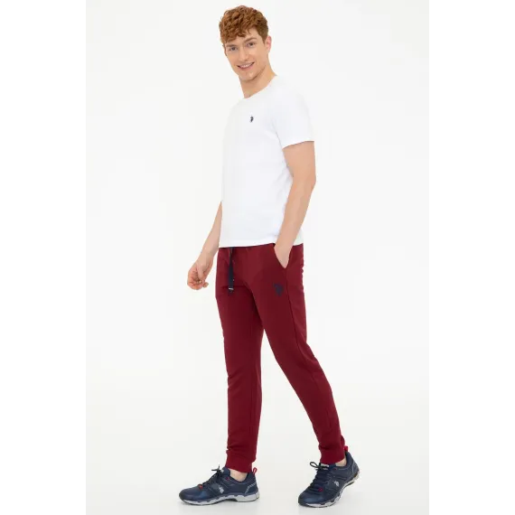 Спортивные штаны US POLO ASSN U.S. POLO ASSN. US POLO ASSN, Цвет: Бордовый, Размер: M, изображение 2