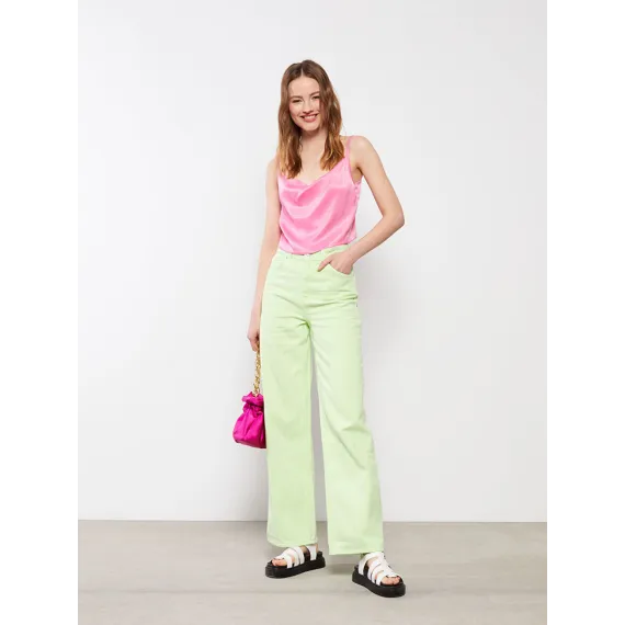 Джинсы XSIDE, Цвет: Зеленый, Размер: 24, изображение 2