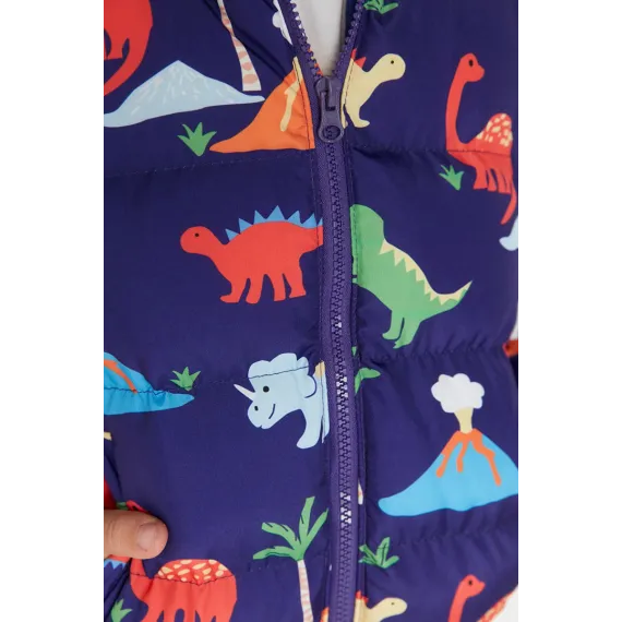 Oglanlara kurtka TRENDYOLKIDS, Reňk: Gök, Ölçeg: 8-9 ýaş, 4 image