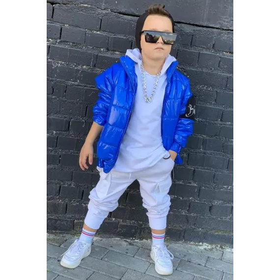 Куртка Riccotarz, Цвет: Синий, Размер: 7-8 лет, изображение 3