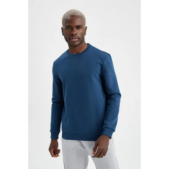 Свитер DeFacto, Цвет: Синий, Размер: 3XL