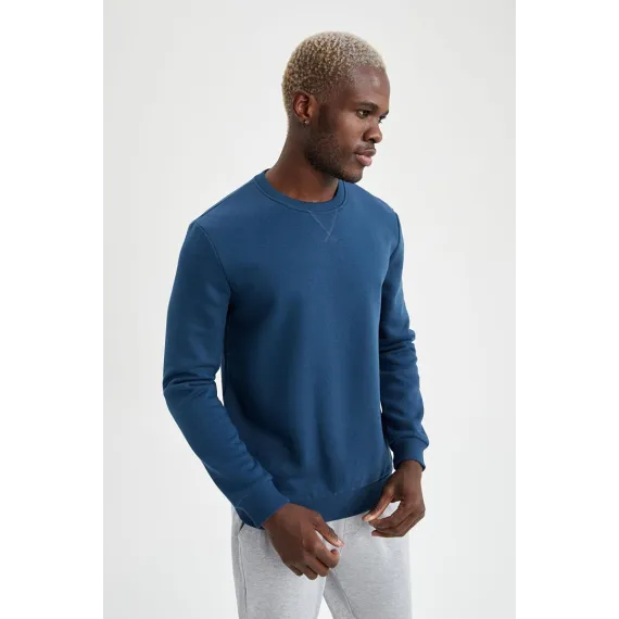 Свитер DeFacto, Цвет: Синий, Размер: 3XL, изображение 4