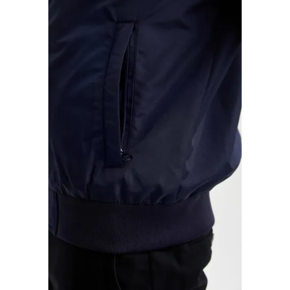 Куртка-бомбер DeFacto, Цвет: Синий, Размер: 3XL, изображение 4
