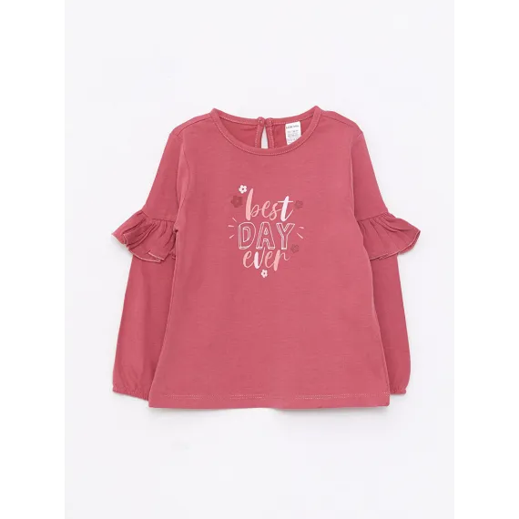 Футболки 2 шт. LC Waikiki, Цвет: Розовый, Размер: 3-4 года, изображение 2