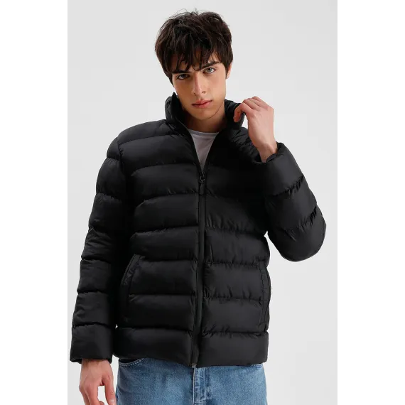 Erkekler üçin kurtka TONNY BLACK, Reňk: Gara, Ölçeg: 2XL