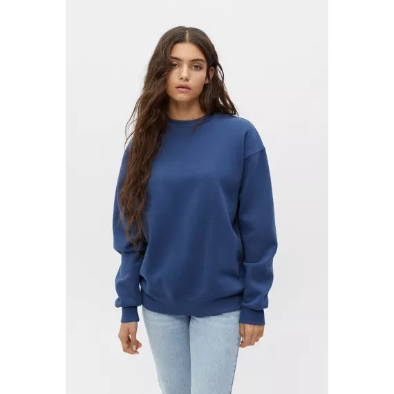 Свитшот Pull & Bear, Цвет: Синий, Размер: S