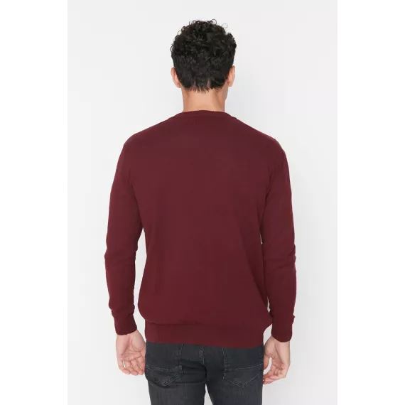 Кардиган TRENDYOL MAN, Цвет: Бордовый, Размер: XL, изображение 5