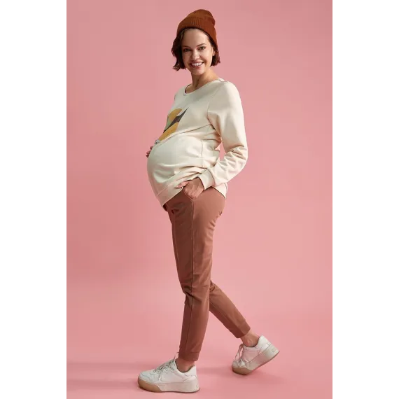 Göwreli zenan üçin jogger balak DeFacto, Reňk: Goňur, Ölçeg: XL, 3 image