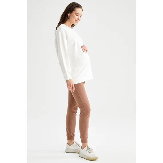 Göwreli zenan üçin jogger balak DeFacto, Reňk: Goňur, Ölçeg: XL, 4 image