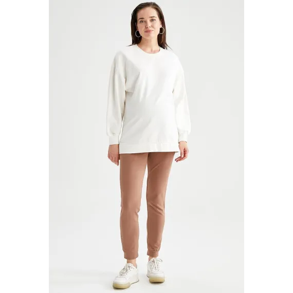 Göwreli zenan üçin jogger balak DeFacto, Reňk: Goňur, Ölçeg: XL, 5 image
