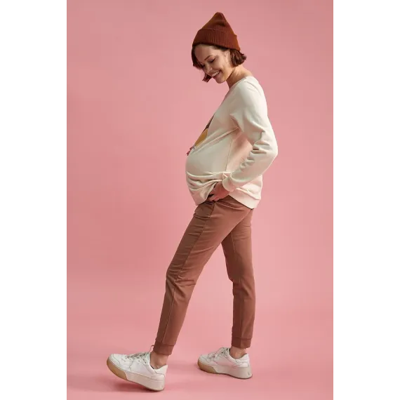 Göwreli zenan üçin jogger balak DeFacto, Reňk: Goňur, Ölçeg: XL