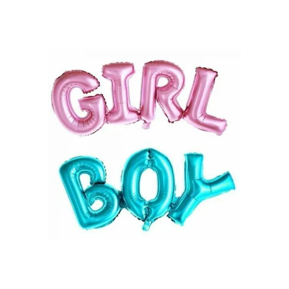 Çaga "Girl Boy" şary, Reňk: Dürli reňkli, Ölçeg: STD