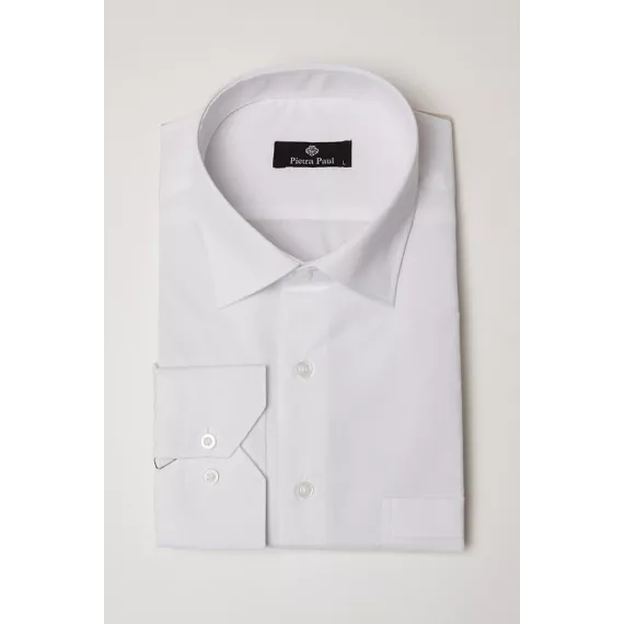 Erkekler üçin köýnek Pietra Paul, Reňk: Ak, Ölçeg: 2XL, 2 image