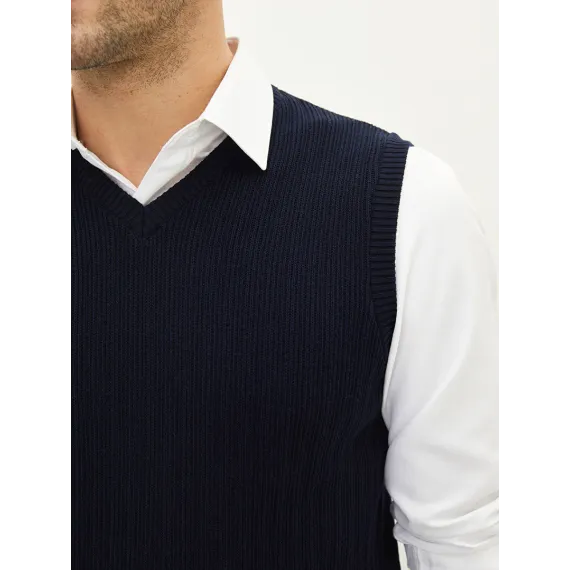 Свитер LC Waikiki, Цвет: Синий, Размер: 3XL, изображение 4