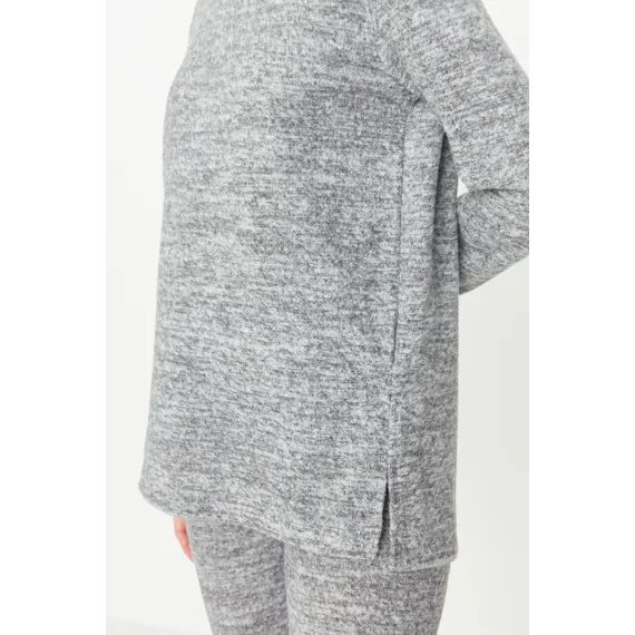 Zenan pižama komplekti TRENDYOLMILLA, Reňk: Çal, Ölçeg: 2XL, 3 image