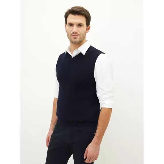 Свитер LC Waikiki, Цвет: Синий, Размер: M