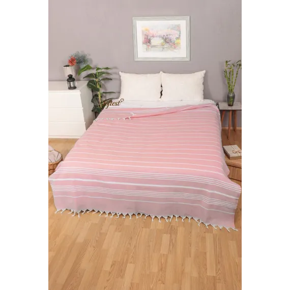 Плед-накидка Softest, Цвет: Розовый, Размер: 200х240, изображение 2