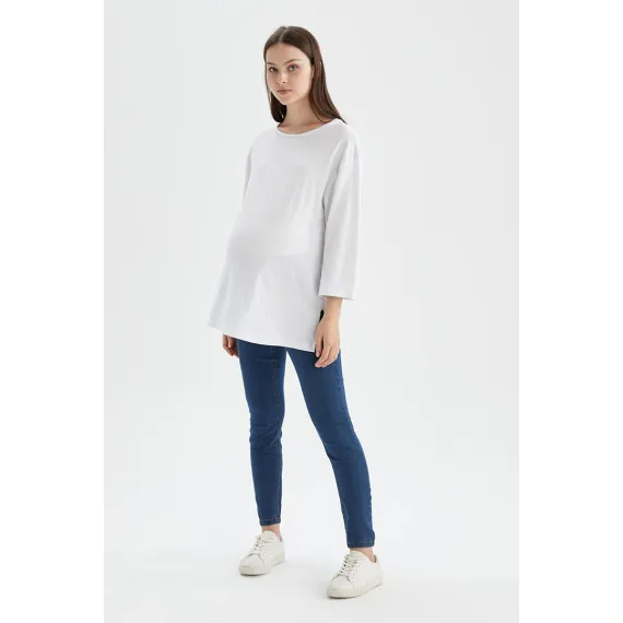 Göwreli zenanlar üçin jinsi balak DeFacto, Reňk: Indigo, Ölçeg: 40, 3 image