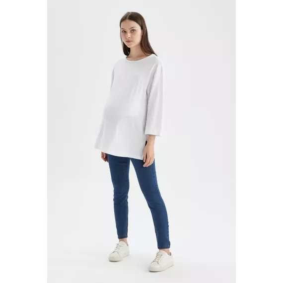 Göwreli zenanlar üçin jinsi balak DeFacto, Reňk: Indigo, Ölçeg: 36, 3 image