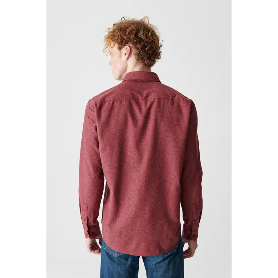 Рубашка AVVA, Цвет: Бордовый, Размер: 2XL, изображение 5