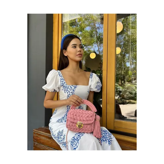 Zenanlaryň köýnegi Sems Fashion, Reňk: Ak, Ölçeg: L, 5 image