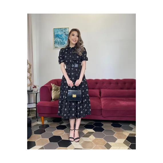 Zenanlaryň köýnegi Sems Fashion, Reňk: Gara, Ölçeg: M, 2 image