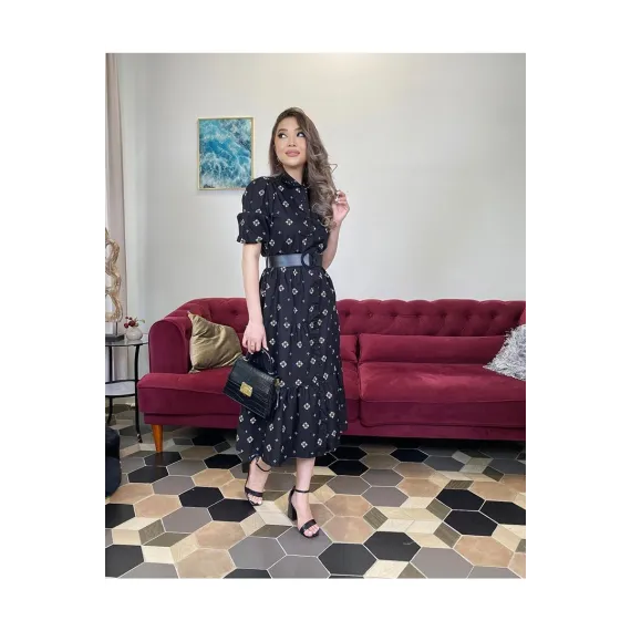 Zenanlaryň köýnegi Sems Fashion, Reňk: Gara, Ölçeg: M, 4 image