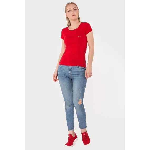 Zenan futbolkasy SLAZENGER, Reňk: Gyzyl, Ölçeg: L, 5 image