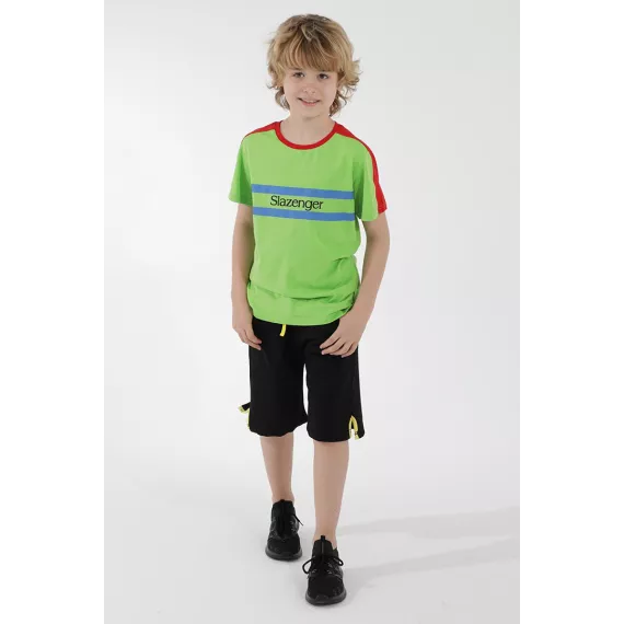Футболка SLAZENGER, Цвет: Зеленый, Размер: 9-10 лет, изображение 5