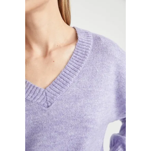 Zenan žempiri DeFacto, Reňk: Melewşe, Ölçeg: 2XL, 4 image