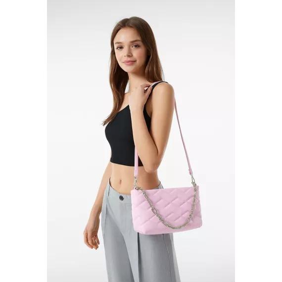 Zenan sumka BERSHKA, Reňk: Gülgüne, Ölçeg: STD, 3 image