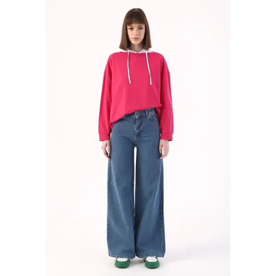 Джинсы Allday, Цвет: Синий, Размер: 2XL, изображение 2