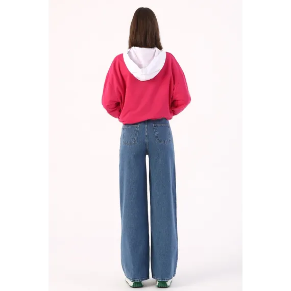Джинсы Allday, Цвет: Синий, Размер: 2XL, изображение 4