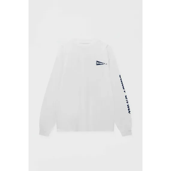 Erkek futbolka Pull & Bear, Reňk: Ak, Ölçeg: M, 6 image