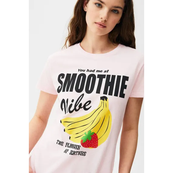 Футболка Pull & Bear, Цвет: Белый, Размер: XS, изображение 4