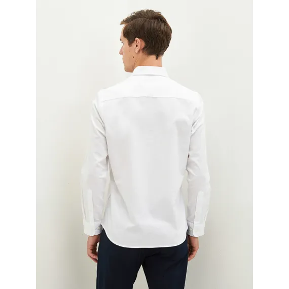 Erkek köýnek LC Waikiki, Reňk: Ak, Ölçeg: 2XL, 4 image