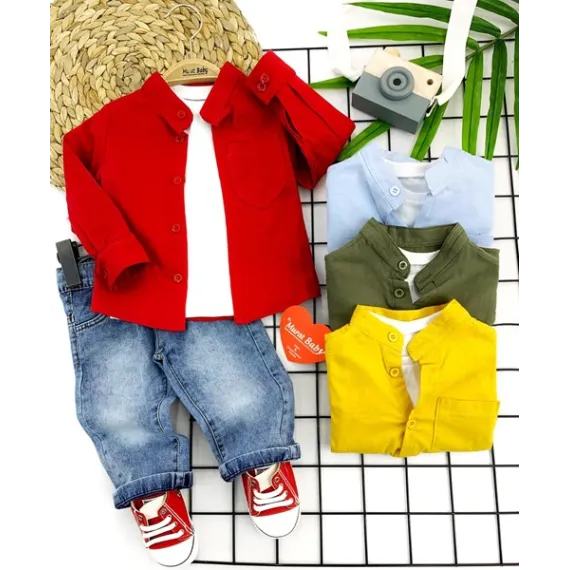 Комплект Murat Baby, Цвет: Желтый, Размер: 6-9 мес.
