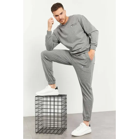 Спортивный костюм Tommy Life, Цвет: Серый, Размер: M, изображение 4