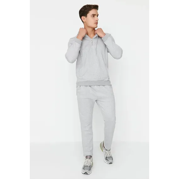 Спортивный костюм TRENDYOL MAN, Цвет: Серый, Размер: XS, изображение 3