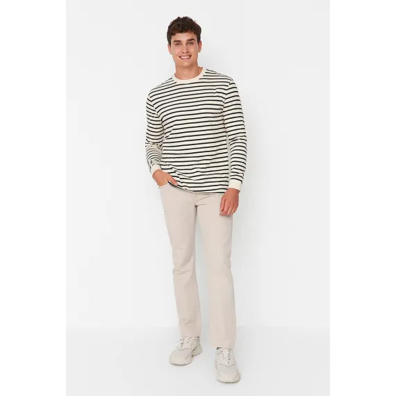 Джинсы  TRENDYOL MAN, Цвет: Бежевый, Размер: 29, изображение 2