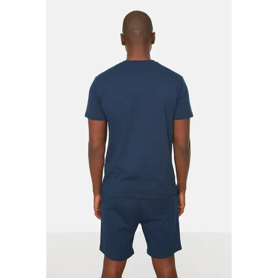 Пижамный комплект TRENDYOL MAN, Цвет: Темно-синий, Размер: 3XL, изображение 4