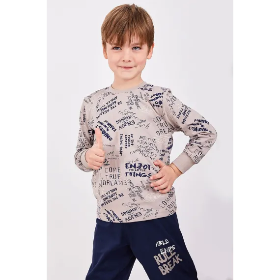 Пижамный комплект Rolypoly, Цвет: Разноцветный, Размер: 5-6 лет, изображение 4