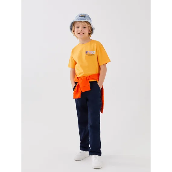 Футболка LC Waikiki, Цвет: Оранжевый, Размер: 5-6 лет, изображение 6