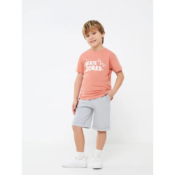 Футболка LC Waikiki, Цвет: Коралловый, Размер: 4-5 лет, изображение 5