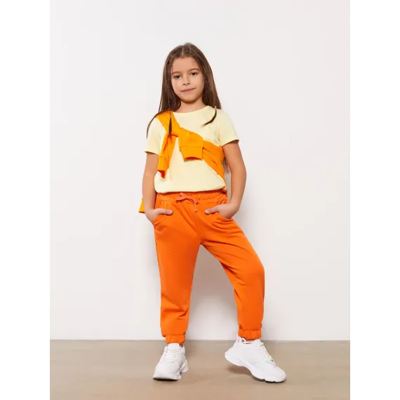 Спортивные штаны LC Waikiki, Цвет: Оранжевый, Размер: 4-5 лет